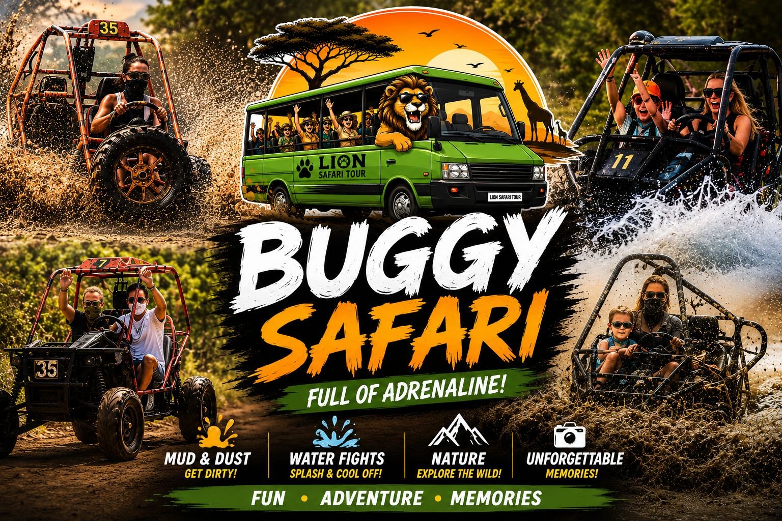 Buggy Safari — safari turundan kare 1