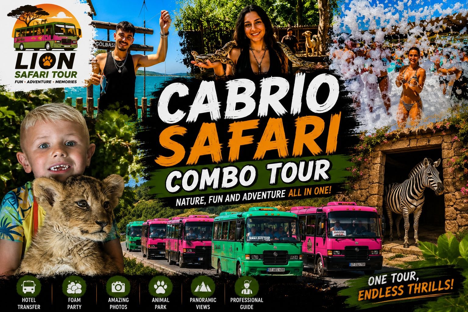 Cabrio Safari Tour — safari turundan kare 1