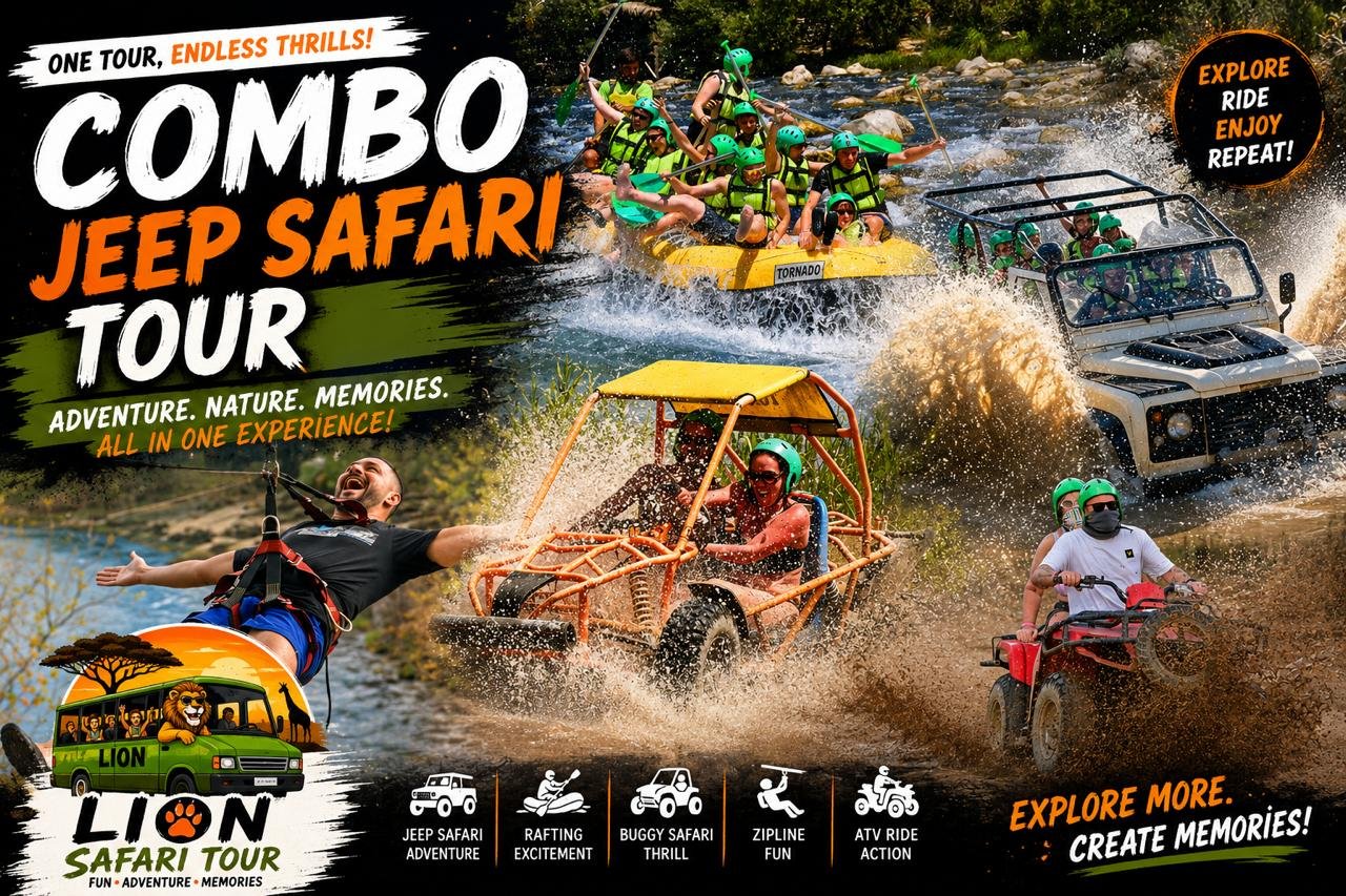 Combo Safari + Rafting — safari turundan kare 1