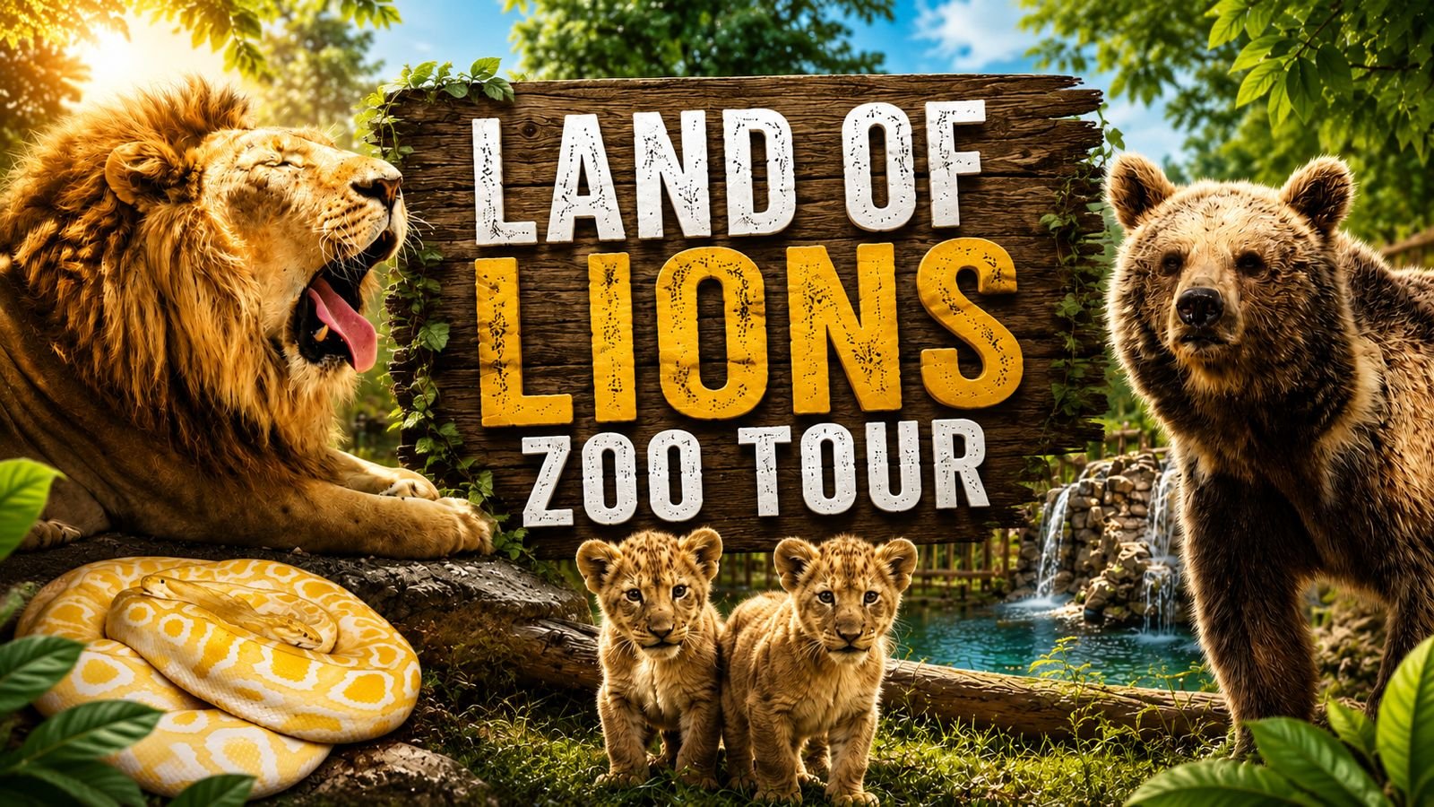 Land of Lions Tour — safari turundan kare 1