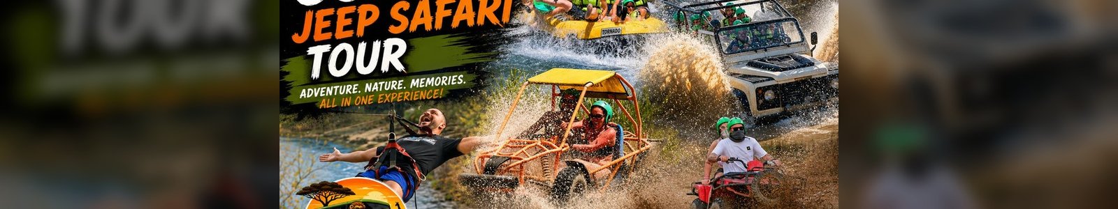 Combo Safari + Rafting